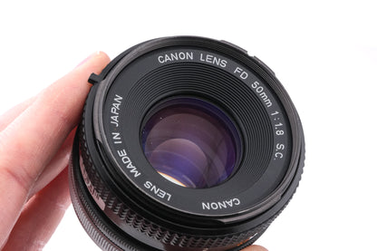 Canon 50mm f1.8 S.C.
