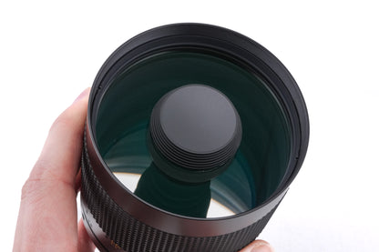 Tamron 500mm f8 SP Tele Macro BBAR MC (55BB) + Adaptall 2 - Canon FD Adapter