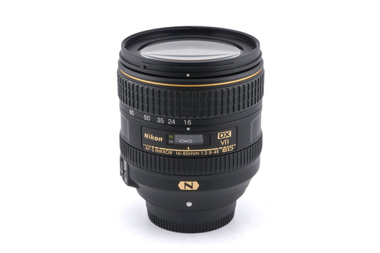 Nikon 16-80mm f2.8-4 AF-S Nikkor E ED VR