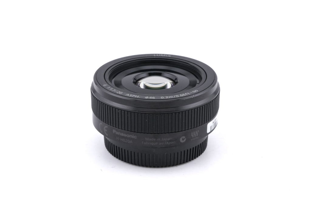 Panasonic 20mm f1.7 Lumix G ASPH. II (H-H020A)