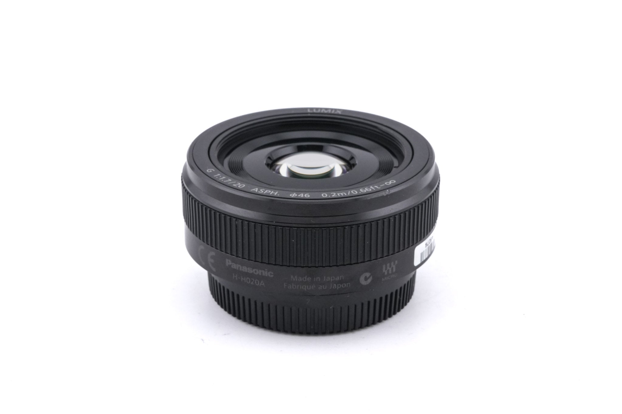 Panasonic 20mm f1.7 Lumix G ASPH. II (H-H020A)
