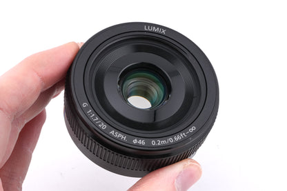 Panasonic 20mm f1.7 Lumix G ASPH. (H-H020A)