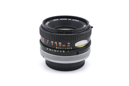 Canon 50mm f1.8 S.C.