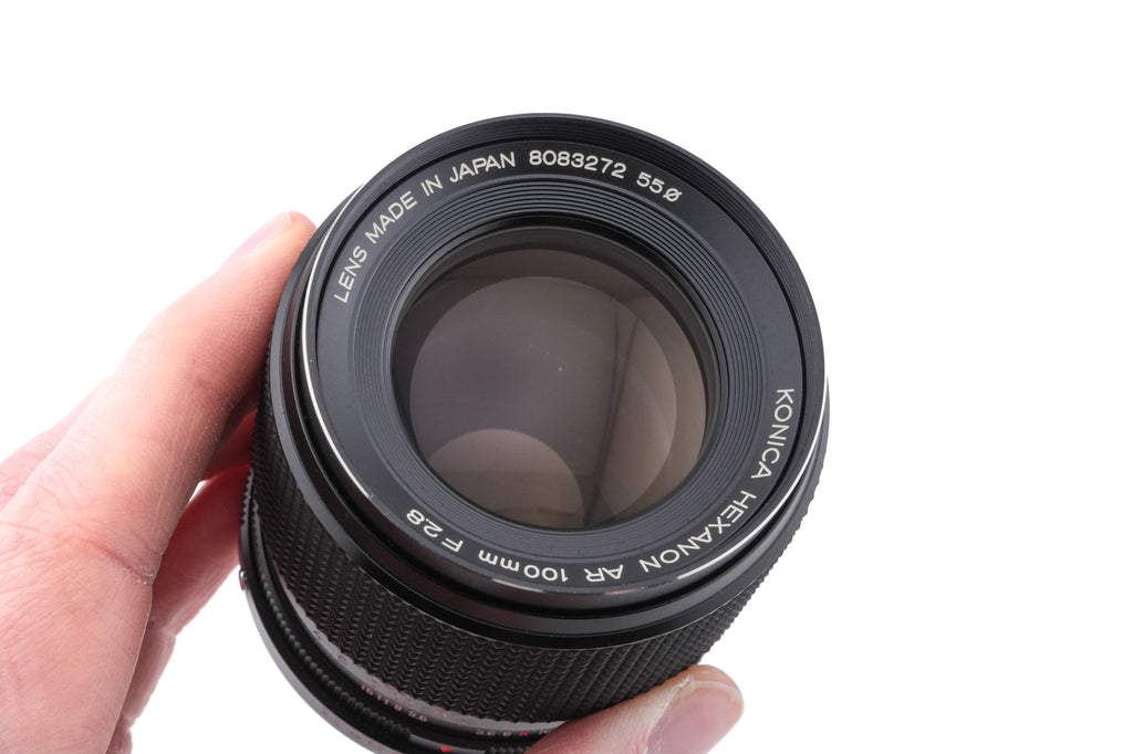 Konica 100mm f2.8 Hexanon AR