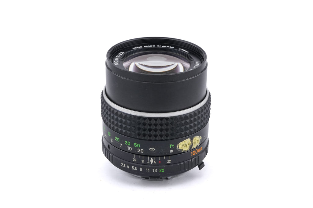 Minolta 100mm f2.5 MD Tele Rokkor
