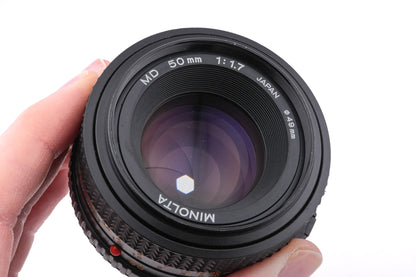 Minolta 50mm f1.7 MD