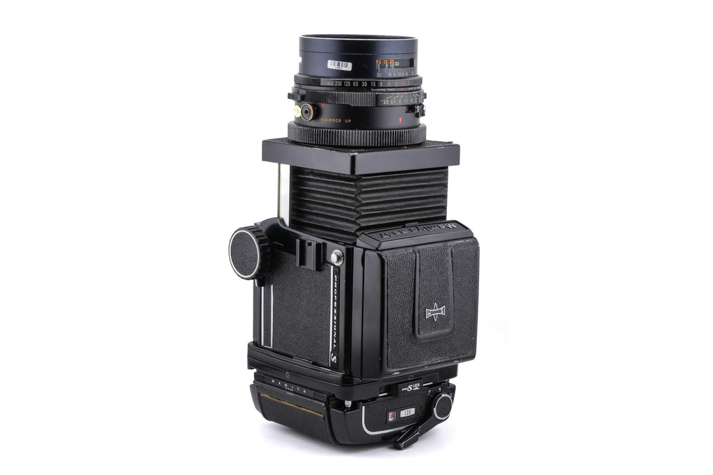Mamiya RB67 Pro-S + Waist Level Finder + 90mm f3.8 Sekor C + 120 6x7 Pro-S Roll Film Holder