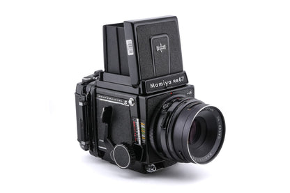 Mamiya RB67 Pro-S + Waist Level Finder + 127mm f3.8 Sekor C + 120 6x7 Pro-S Roll Film Holder