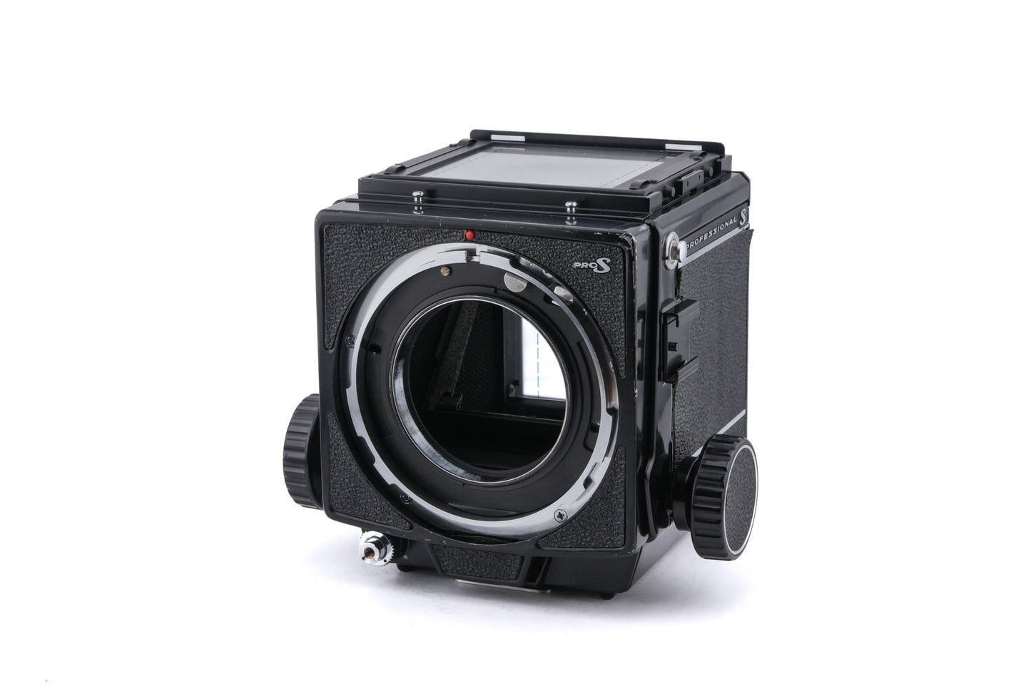Mamiya RB67 Pro-S + Waist Level Finder + 127mm f3.8 Sekor C + 120 6x7 Pro-S Roll Film Holder