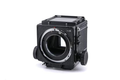 Mamiya RB67 Pro-S + Waist Level Finder + 127mm f3.8 Sekor C + 120 6x7 Pro-S Roll Film Holder