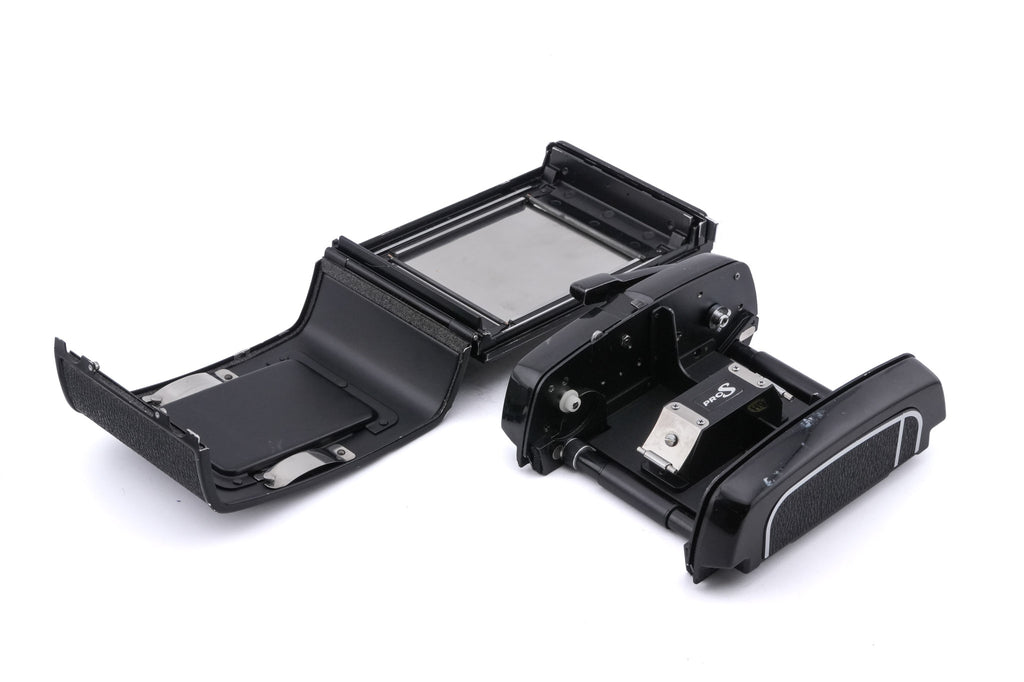 Mamiya RB67 Pro-S + Waist Level Finder + 127mm f3.8 Sekor C + 120 6x7 Pro-S Roll Film Holder