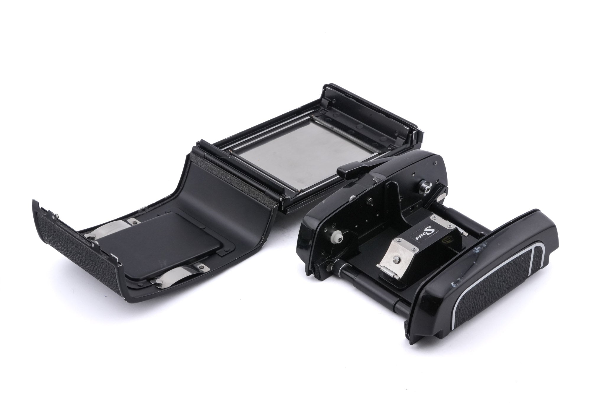 Mamiya RB67 Pro-S + Waist Level Finder + 127mm f3.8 Sekor C + 120 6x7 Pro-S Roll Film Holder