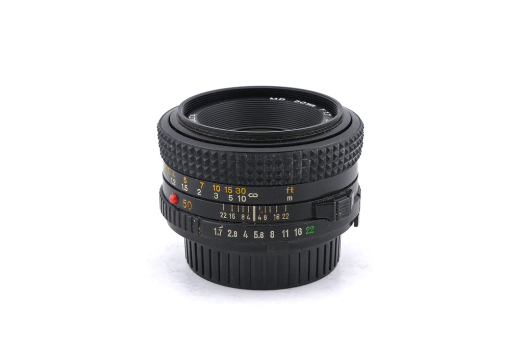 Minolta 50mm f1.7 MD