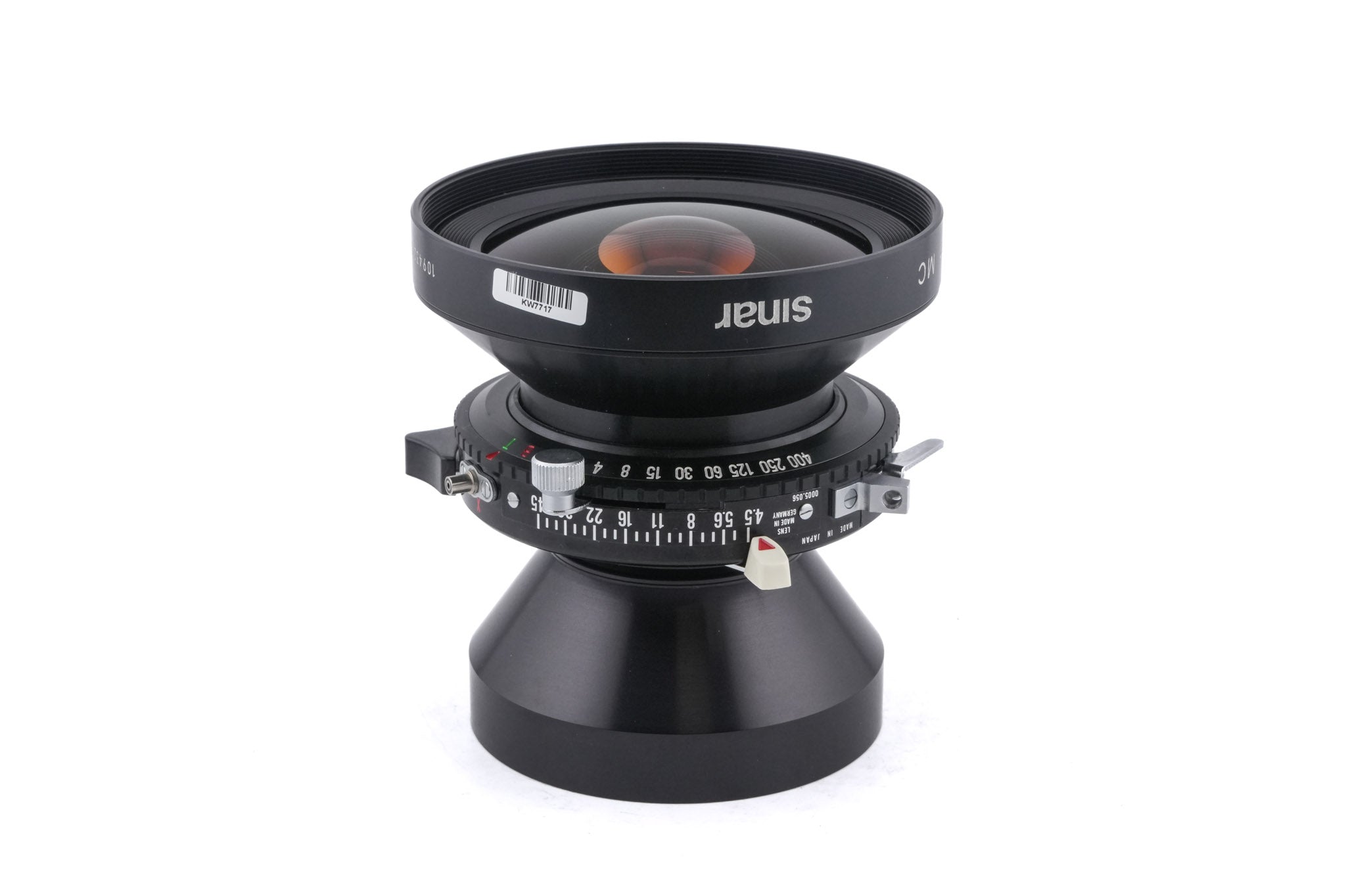 Sinar 90mm f4.5 Sinaron-W MC (Shutter)