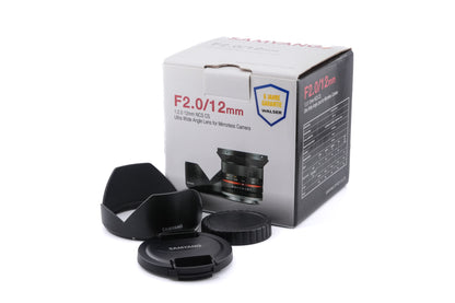 Samyang 12mm f2 NCS CS