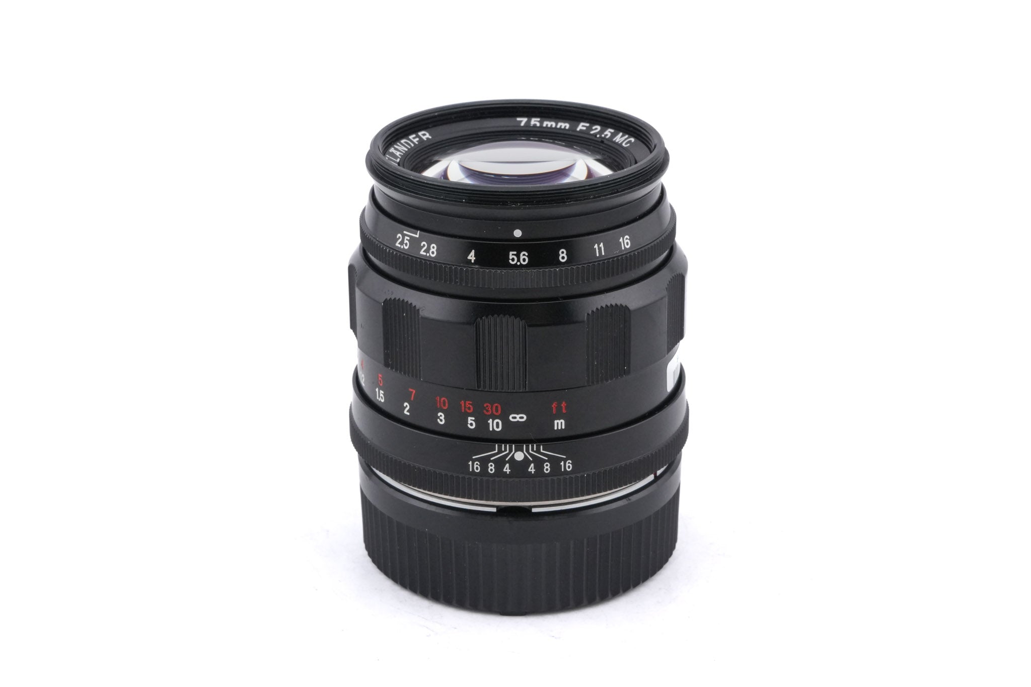 Voigtländer 75mm f2.5 Color-Heliar MC