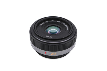 Panasonic 20mm f1.7 ASPH. G