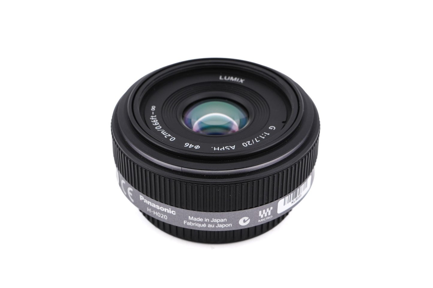 Panasonic 20mm f1.7 ASPH. G