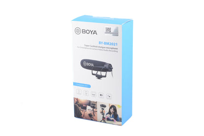 Boya BY-BM2021 Super-Cardioid Shotgun Microphone