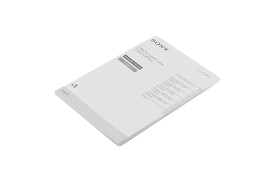 Sony NEX-C3 Instructions - Accessory