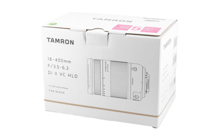 Tamron 18-400mm f3.5-6.3 Di II VC HLD (B028)