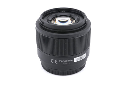 Panasonic 25mm f1.7 G ASPH.