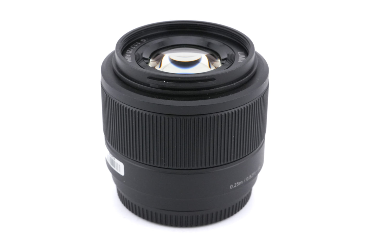 Panasonic 25mm f1.7 G ASPH.