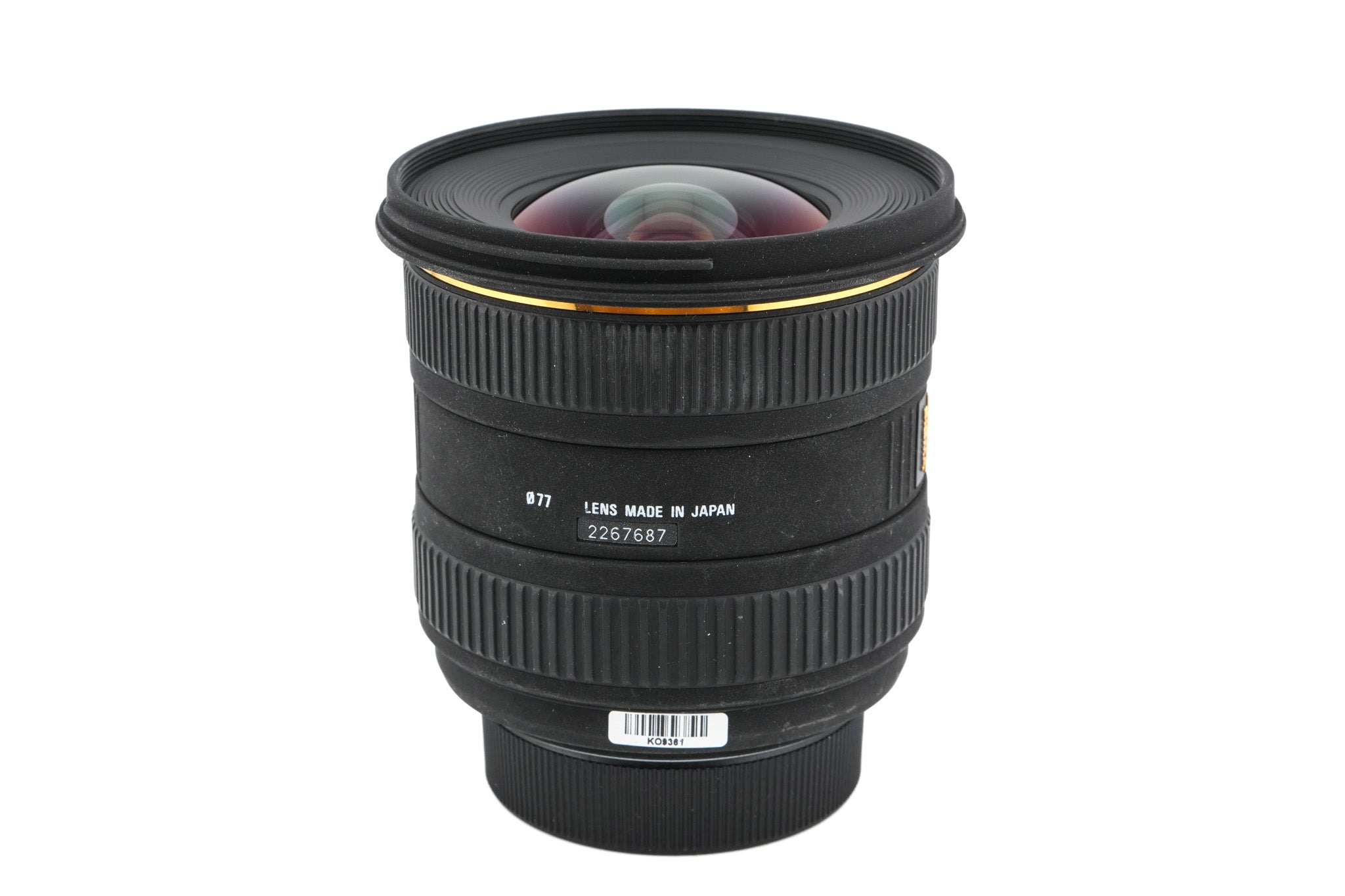 Sigma 10-20mm f4-5.6 EX DC HSM