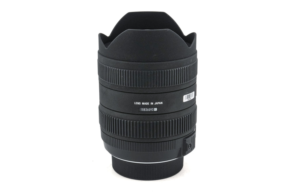 Sigma 8-16mm f4.5-5.6 DC HSM