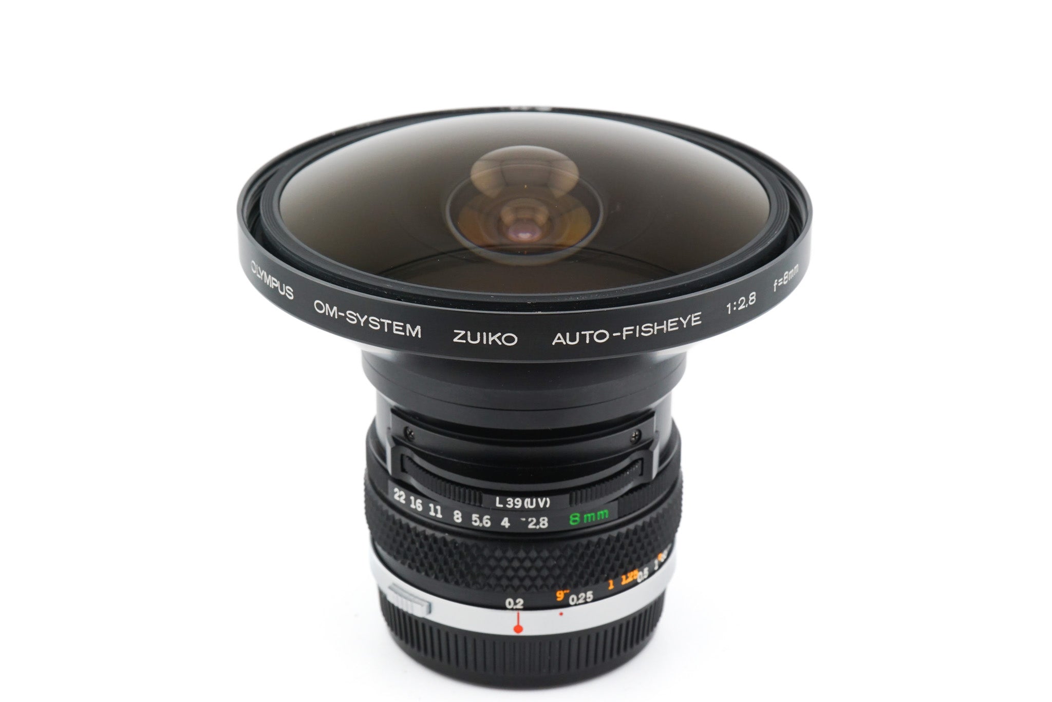 Olympus 8mm f2.8 Zuiko Auto-Fisheye