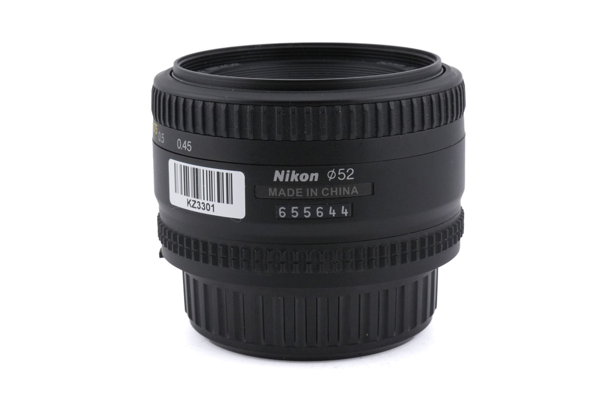 Nikon 50mm f1.8 AF Nikkor D