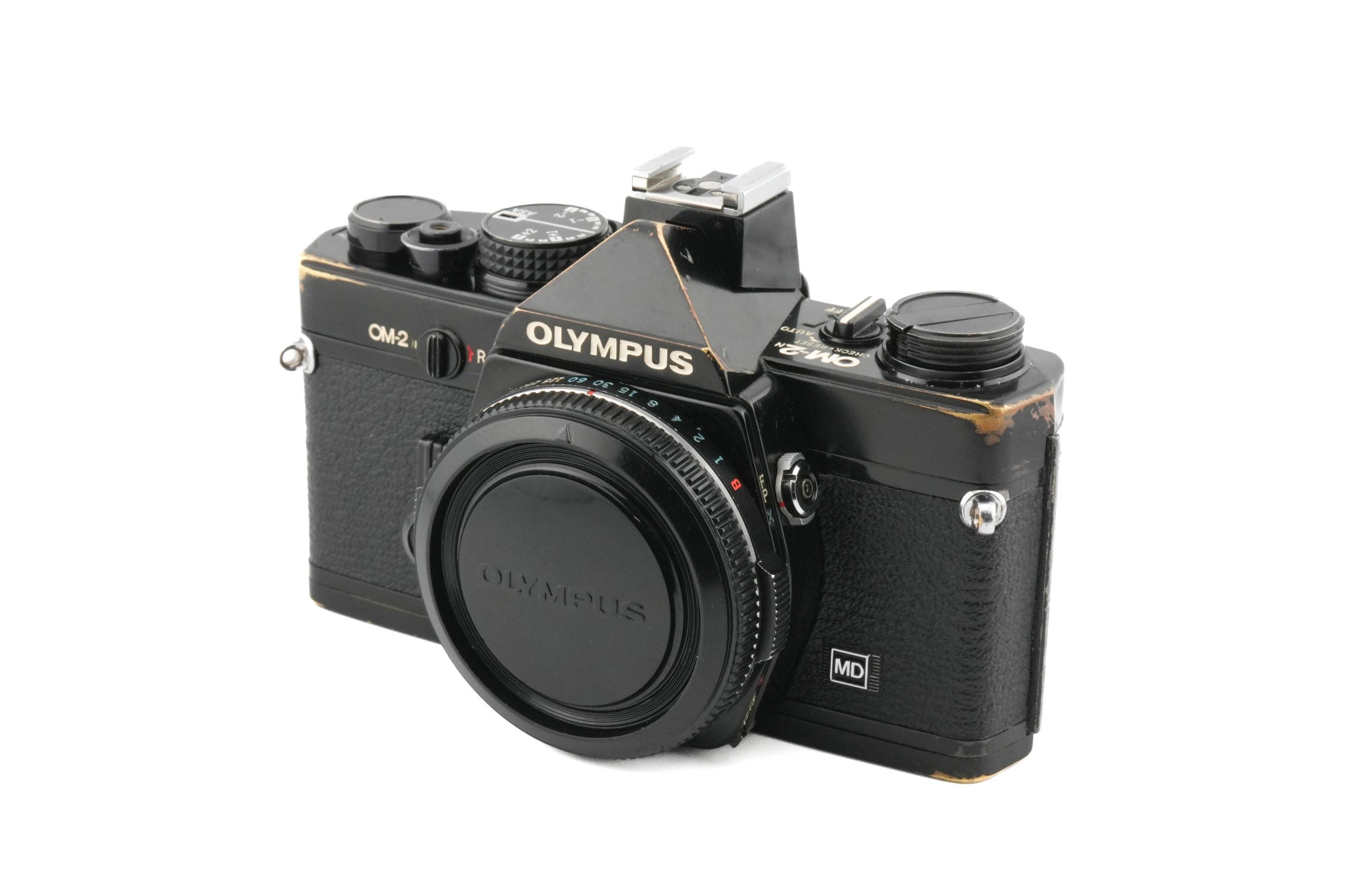 【動作確認済】Olympus OM10 + G.ZUIKO 28mm F3.5 Olympus G.Zuiko 28mm F3.5 Auto-W Lens (Used) - Camera Lane