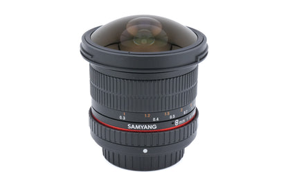 Samyang 8mm f3.5 Fish-Eye UMC CS II