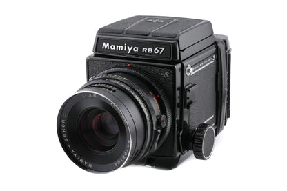 Mamiya RB67 Pro-S + Waist Level Finder + 120 6x7 Pro-S Roll Film Holder + 90mm f3.8 Sekor C