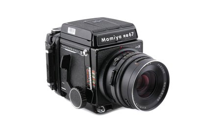 Mamiya RB67 Pro-S + Waist Level Finder + 120 6x7 Pro-S Roll Film Holder + 90mm f3.8 Sekor C