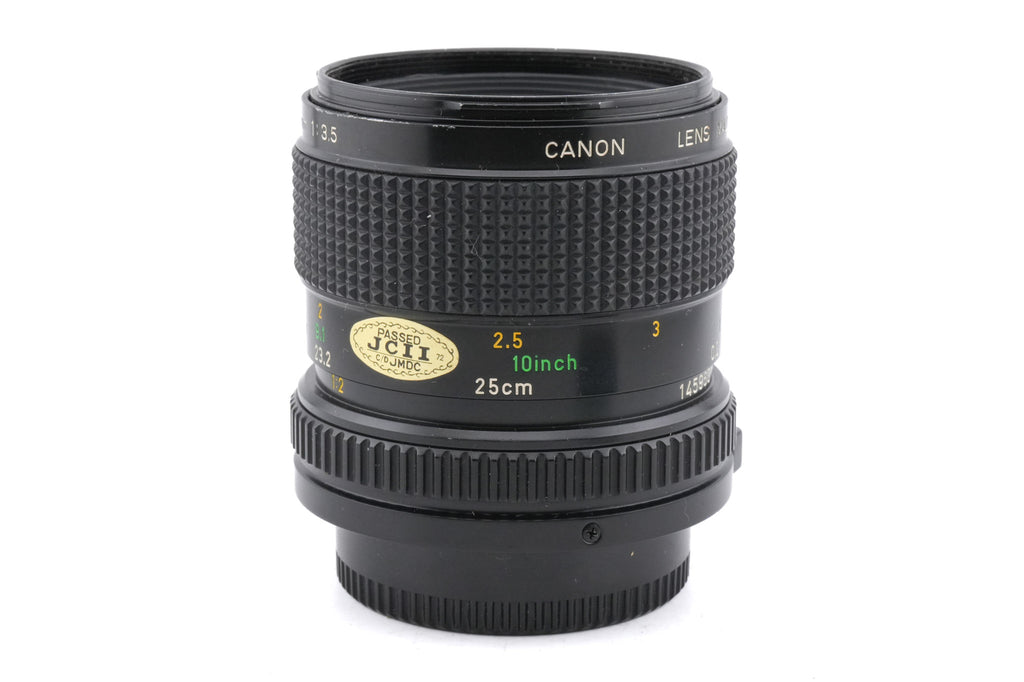 Canon 50mm f3.5 Macro FDn