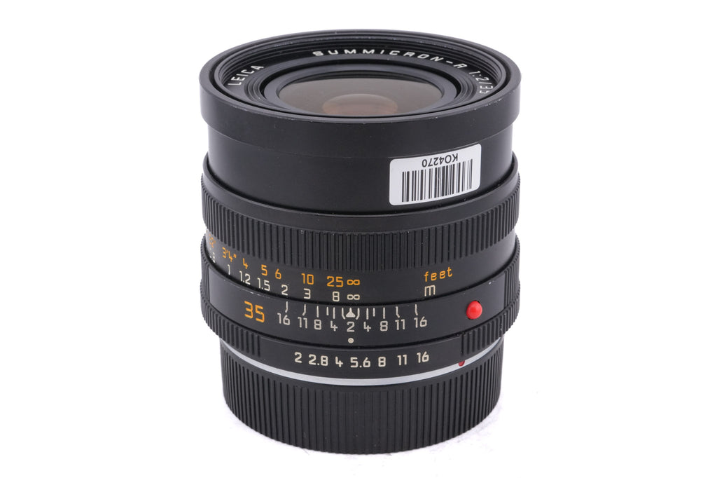 Leica 35mm f2 Summicron-R (Type II) (3-Cam) (11115)