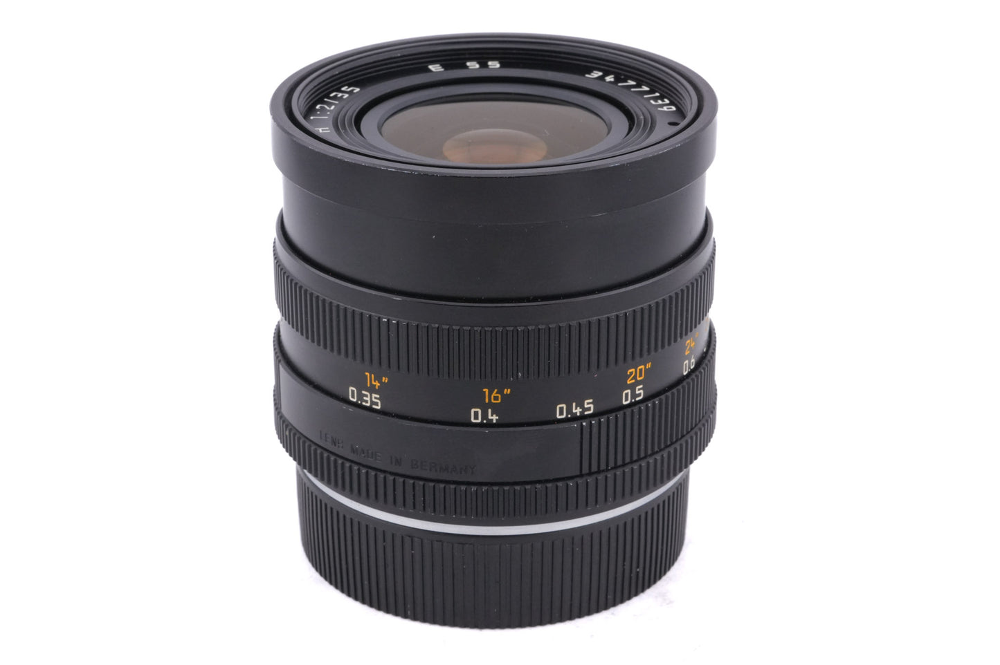 Leica 35mm f2 Summicron-R (Type II) (3-Cam) (11115)