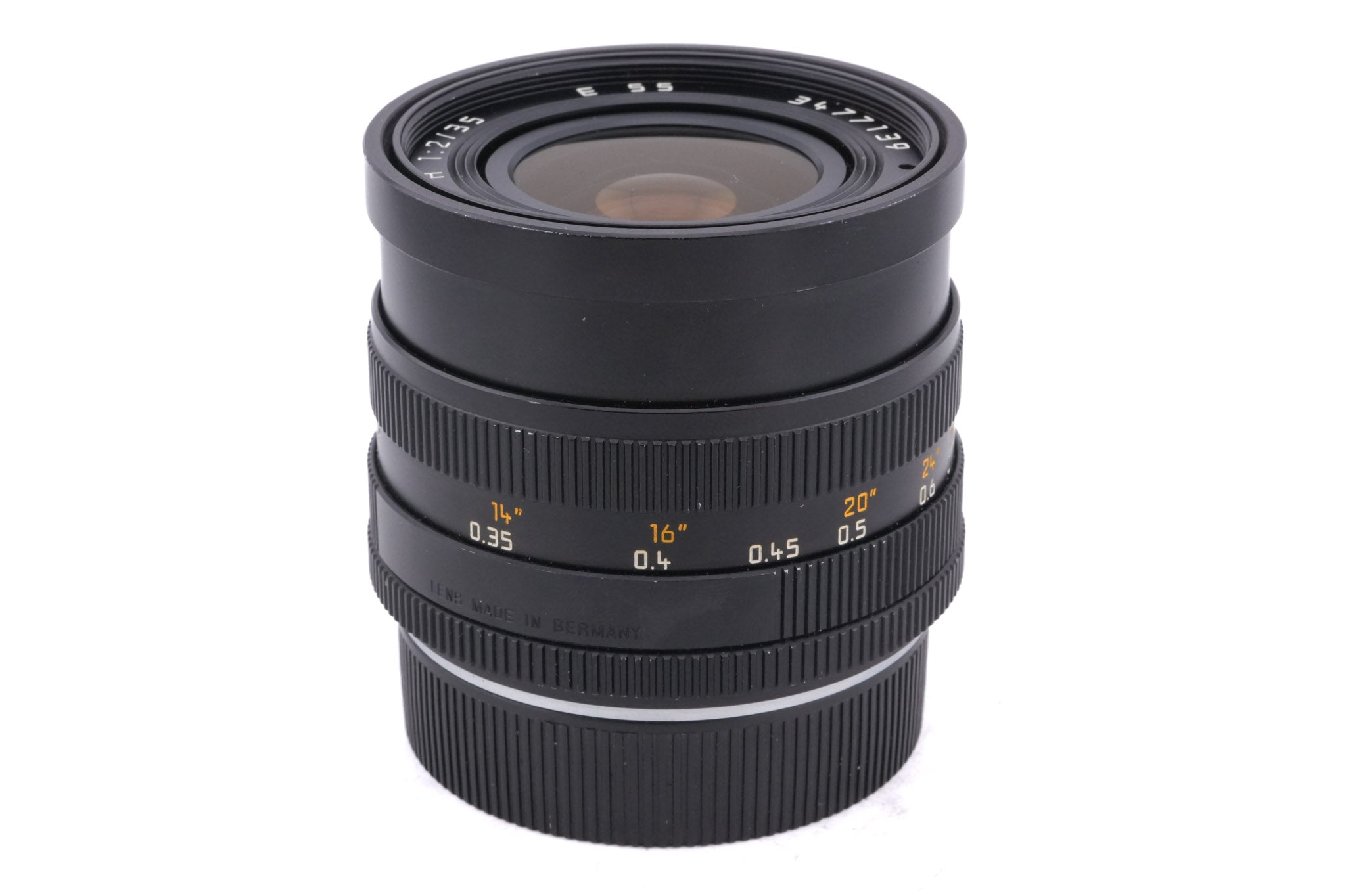 Leica 35mm f2 Summicron-R (Type II) (3-Cam) (11115)