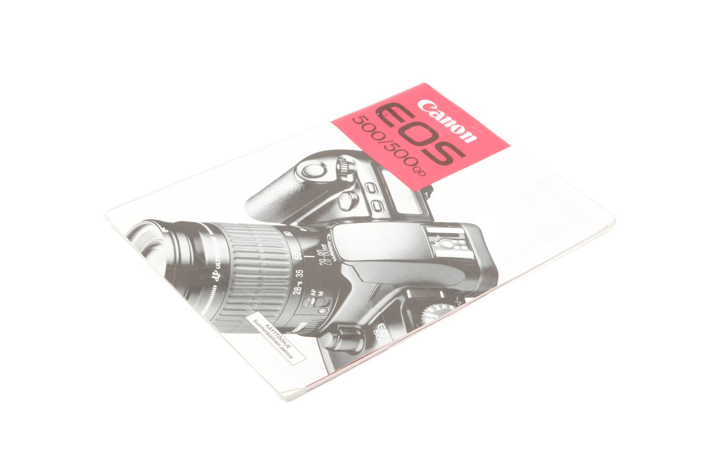 Canon EOS 500/500QD Instructions