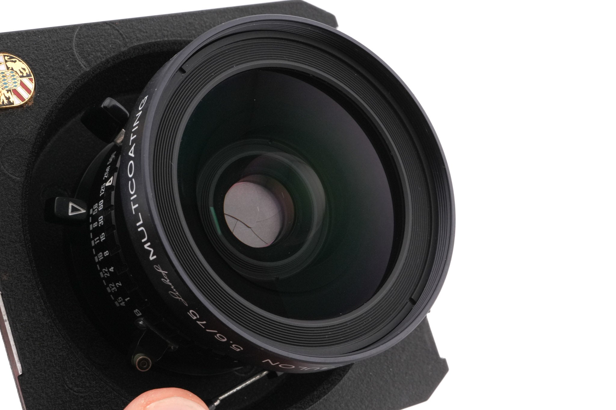 Schneider-Kreuznach 75mm f5.6 Super-Angulon MC (Shutter) + 99 x 96