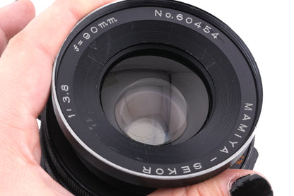 Mamiya 90mm f3.8 Sekor