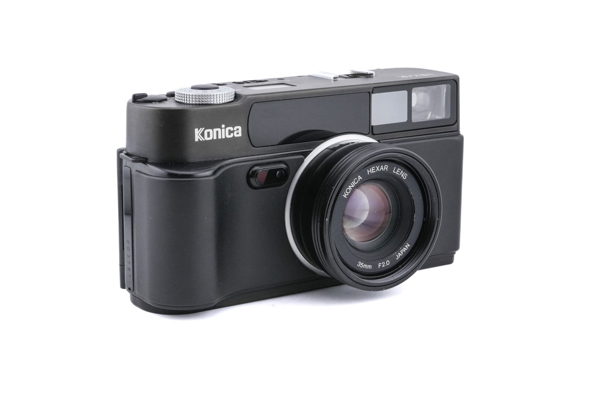 Konica Hexar フィルムカメラ 中古】Konica コニカ HEXAR シルバー コンパクトフィルムカメラ