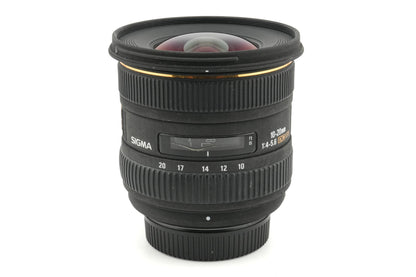 Sigma 10-20mm f4-5.6 EX DC HSM