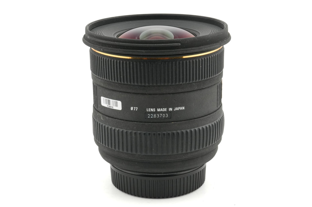 Sigma 10-20mm f4-5.6 EX DC HSM