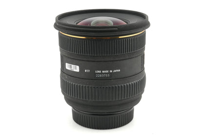 Sigma 10-20mm f4-5.6 EX DC HSM