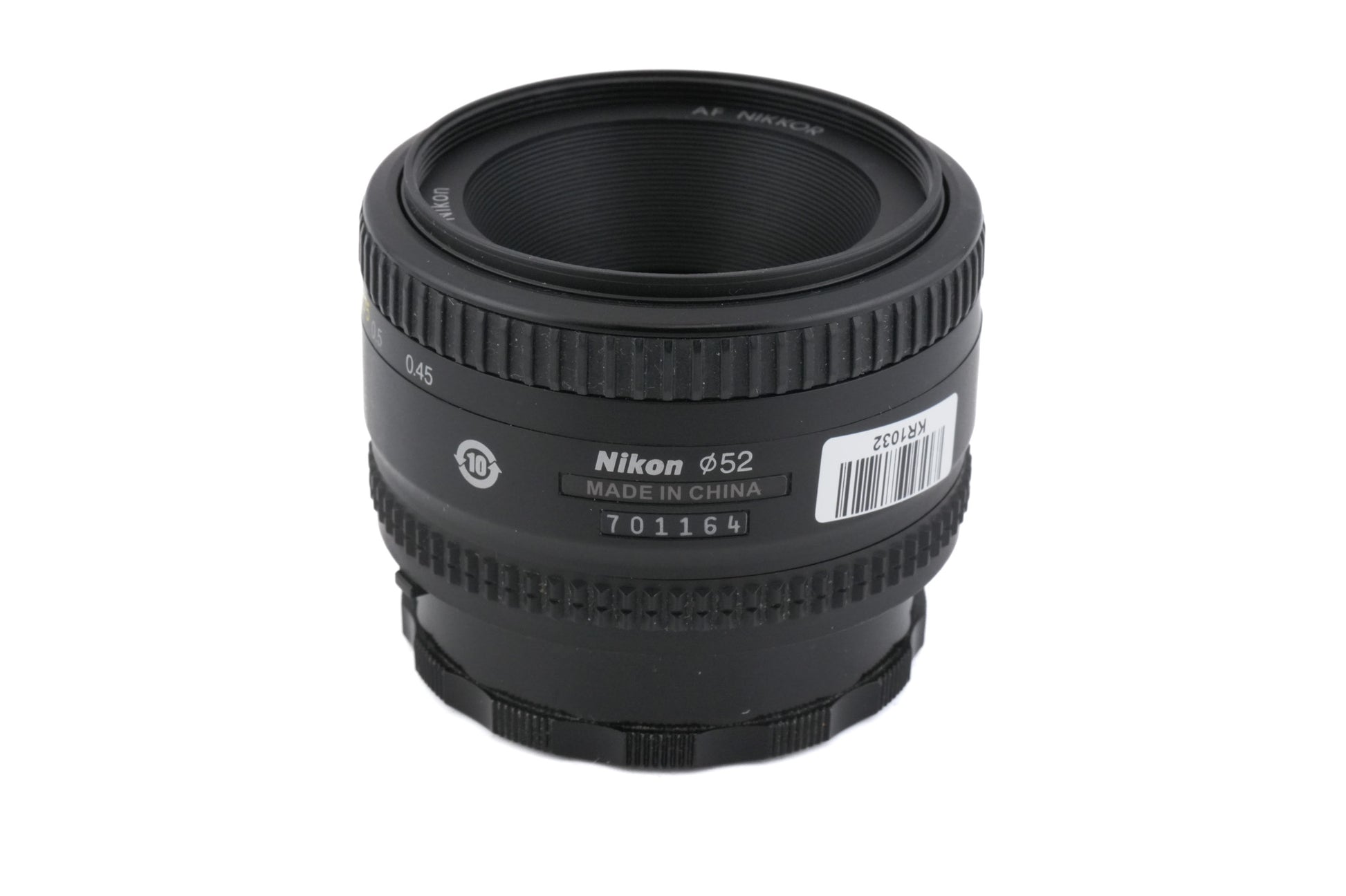 Nikon 50mm AF Nikkor D – Kamerastore - Main Image