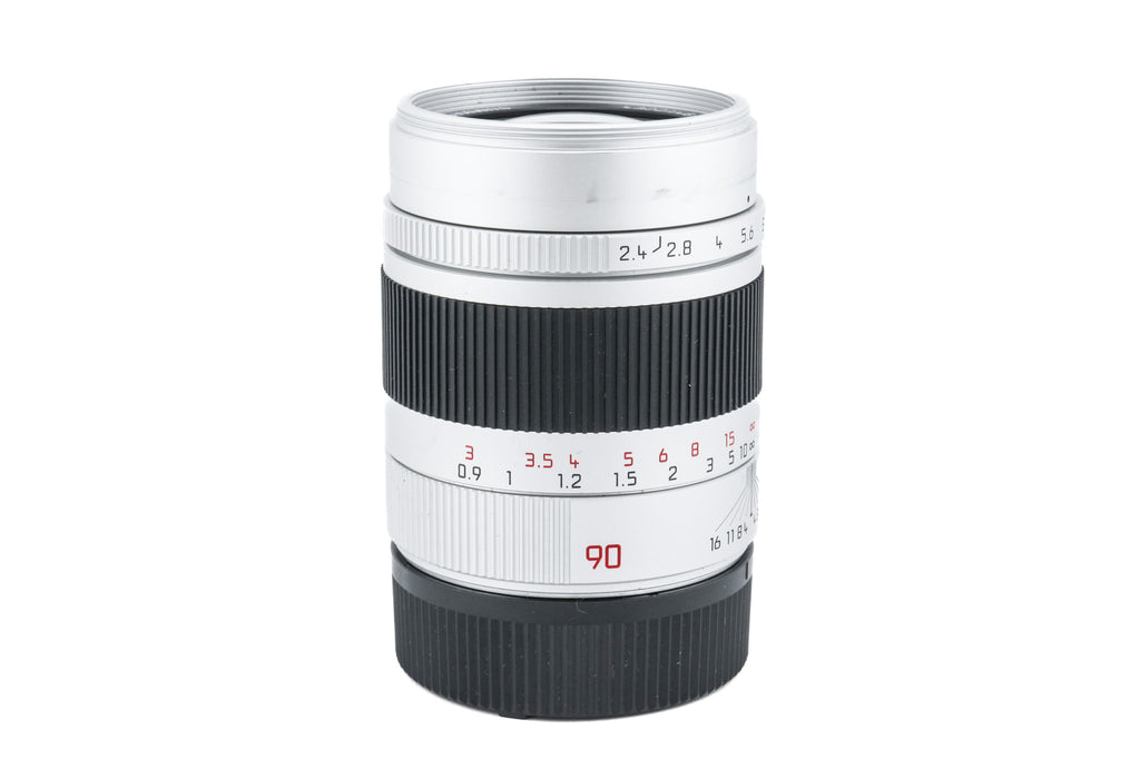 Leica 90mm f2.4 Summarit-M (Silver, 11685)