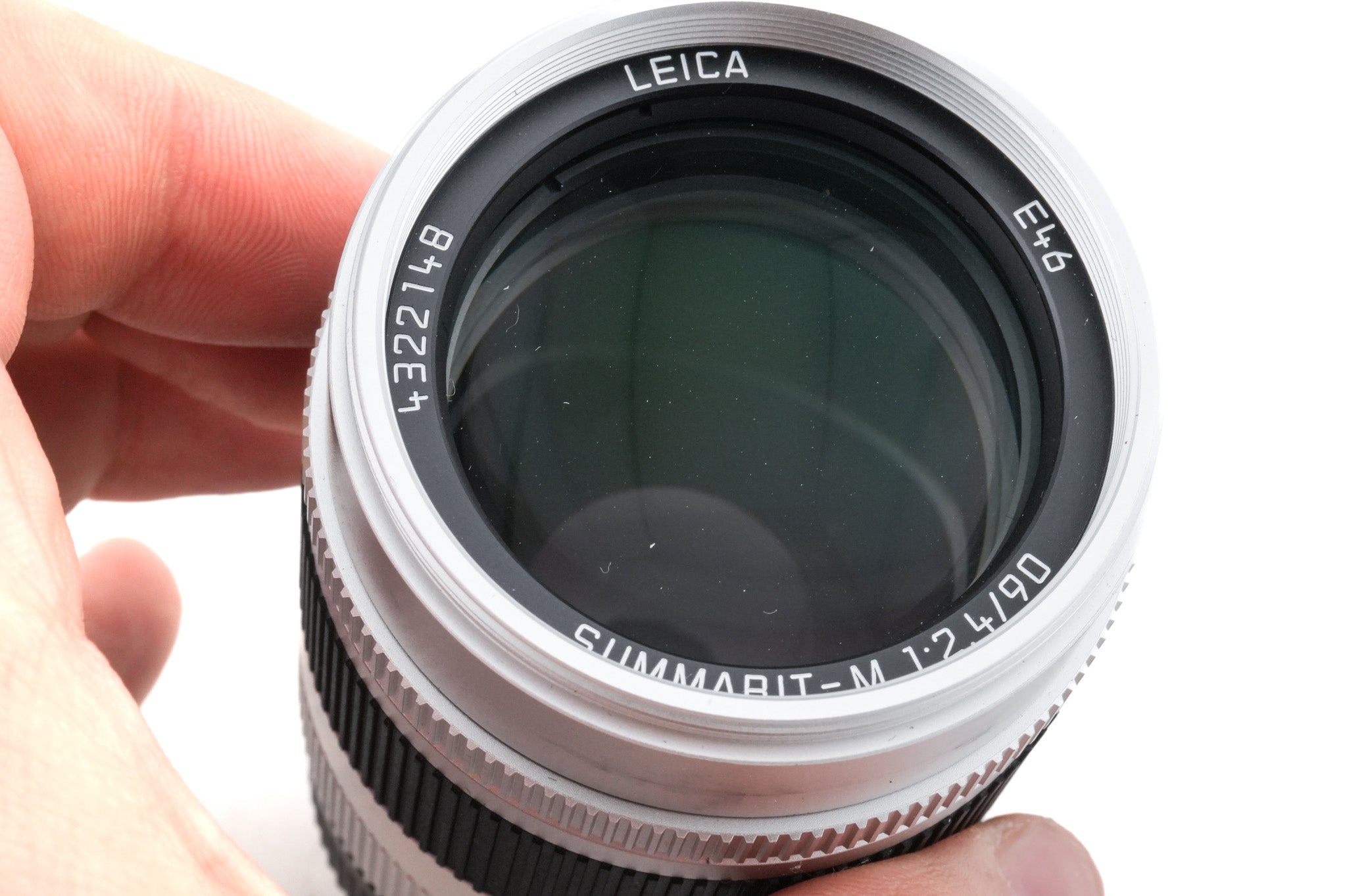 Leica 90mm f2.4 Summarit-M (Silver, 11685)