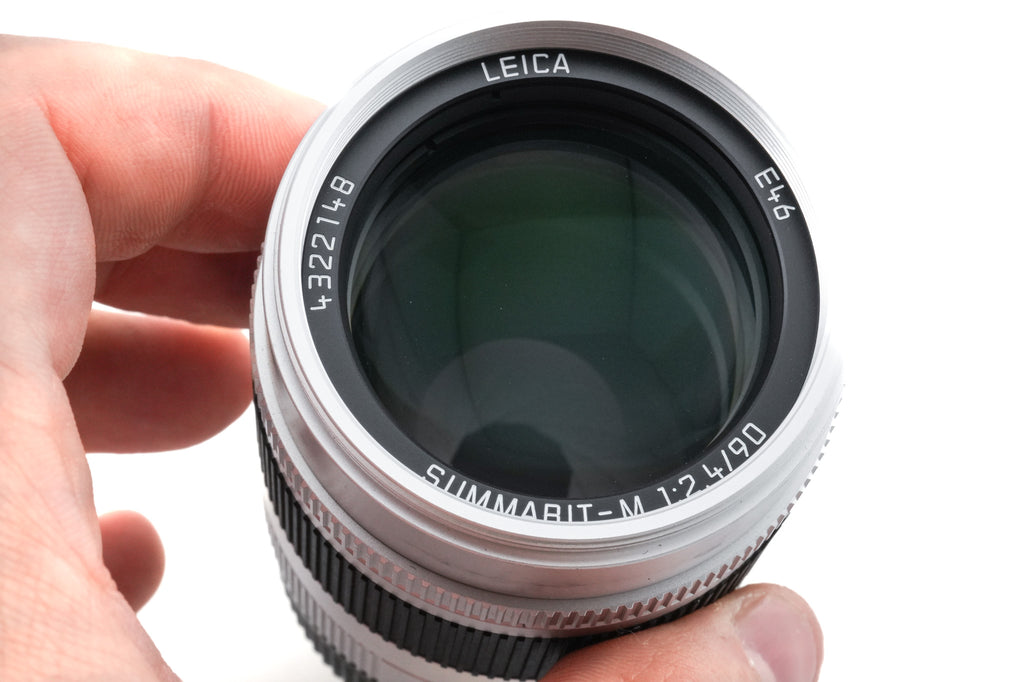 Leica 90mm f2.4 Summarit-M (Silver, 11685)